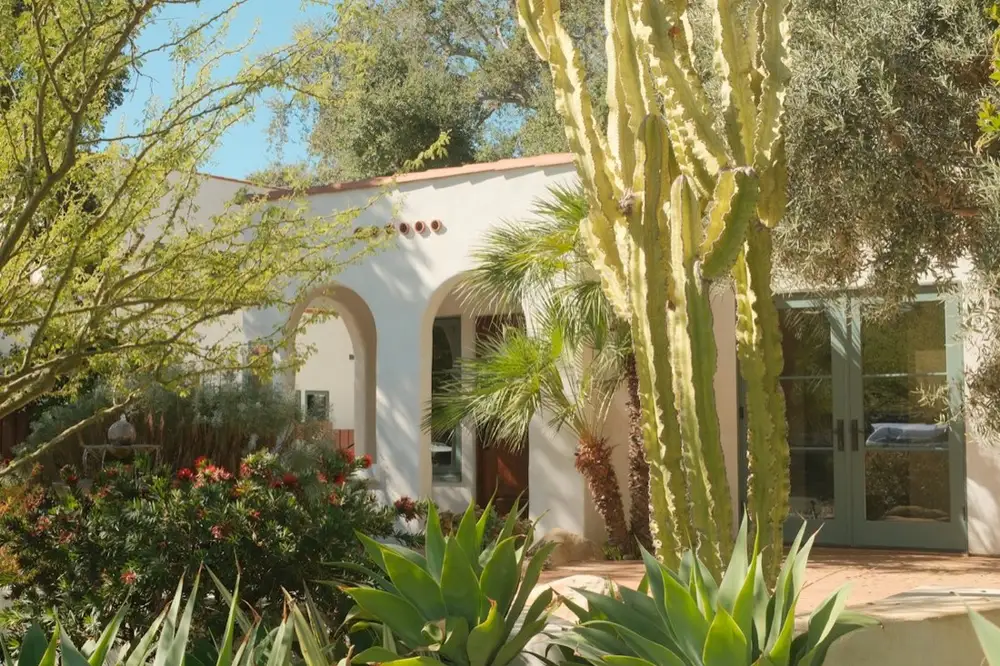 Landscaped home in Compton, CA